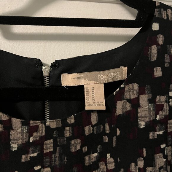 Grey and Purple Medium H&M Dress - Picture 3 of 4